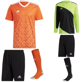 ADIDAS TEAM ICON 23 SS KIT BUNDLE TEAM ORANGE