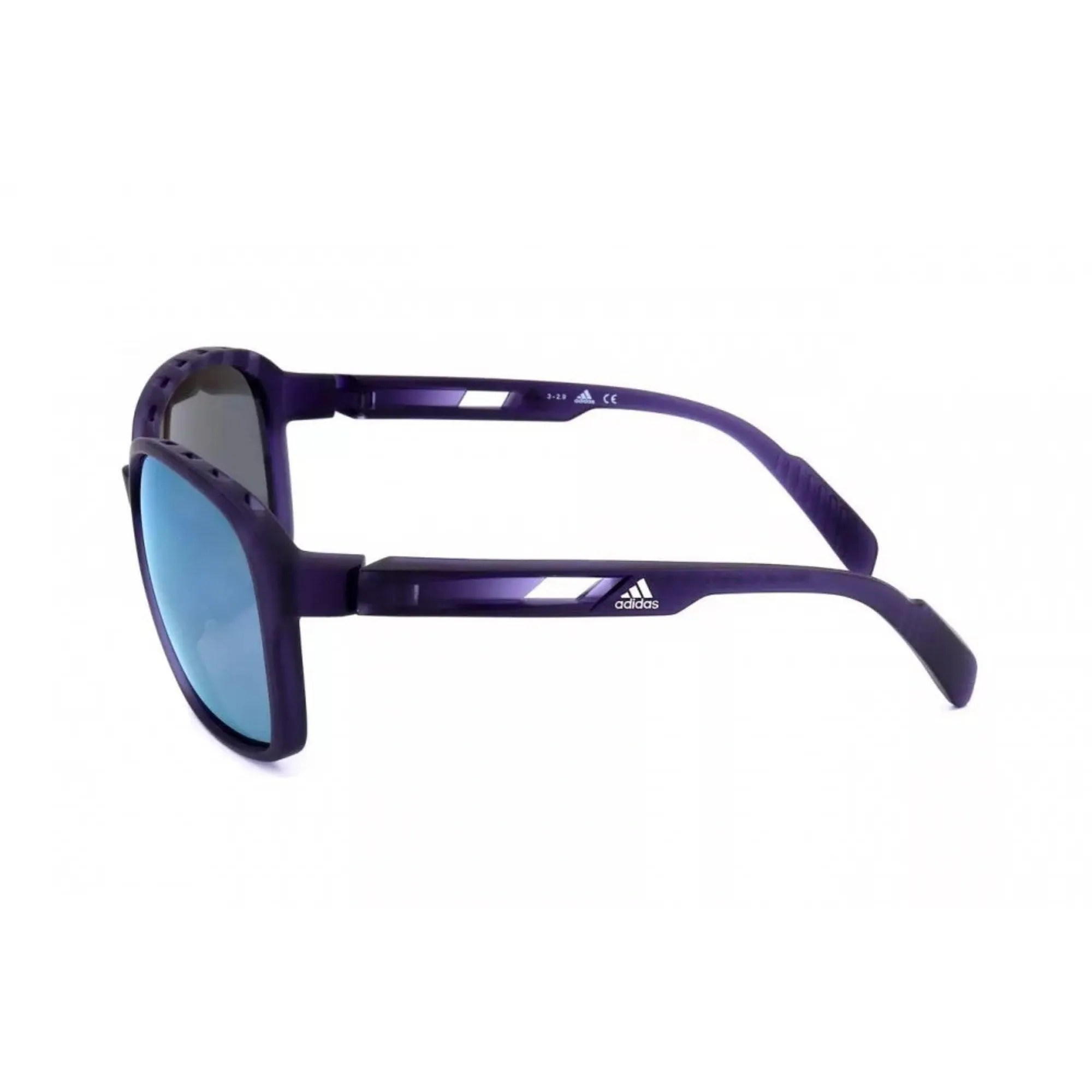 Adidas Women's Sunglasses - Matte Violet Plastic Full Rim Frame | ADIDAS SP0013 82D