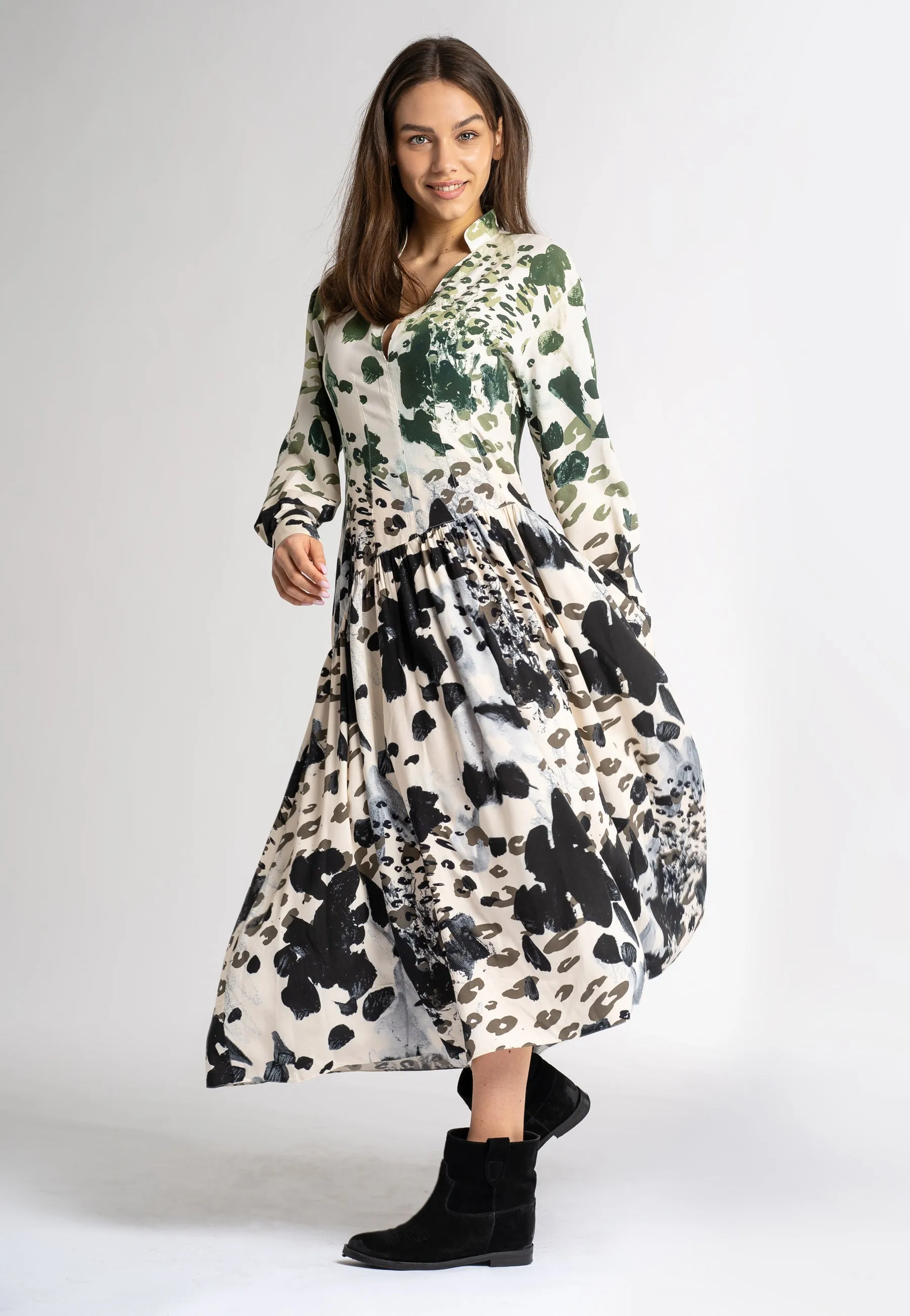 Agnese: Printed Dresses | Maxi Dresses | Winter Dresses Australia