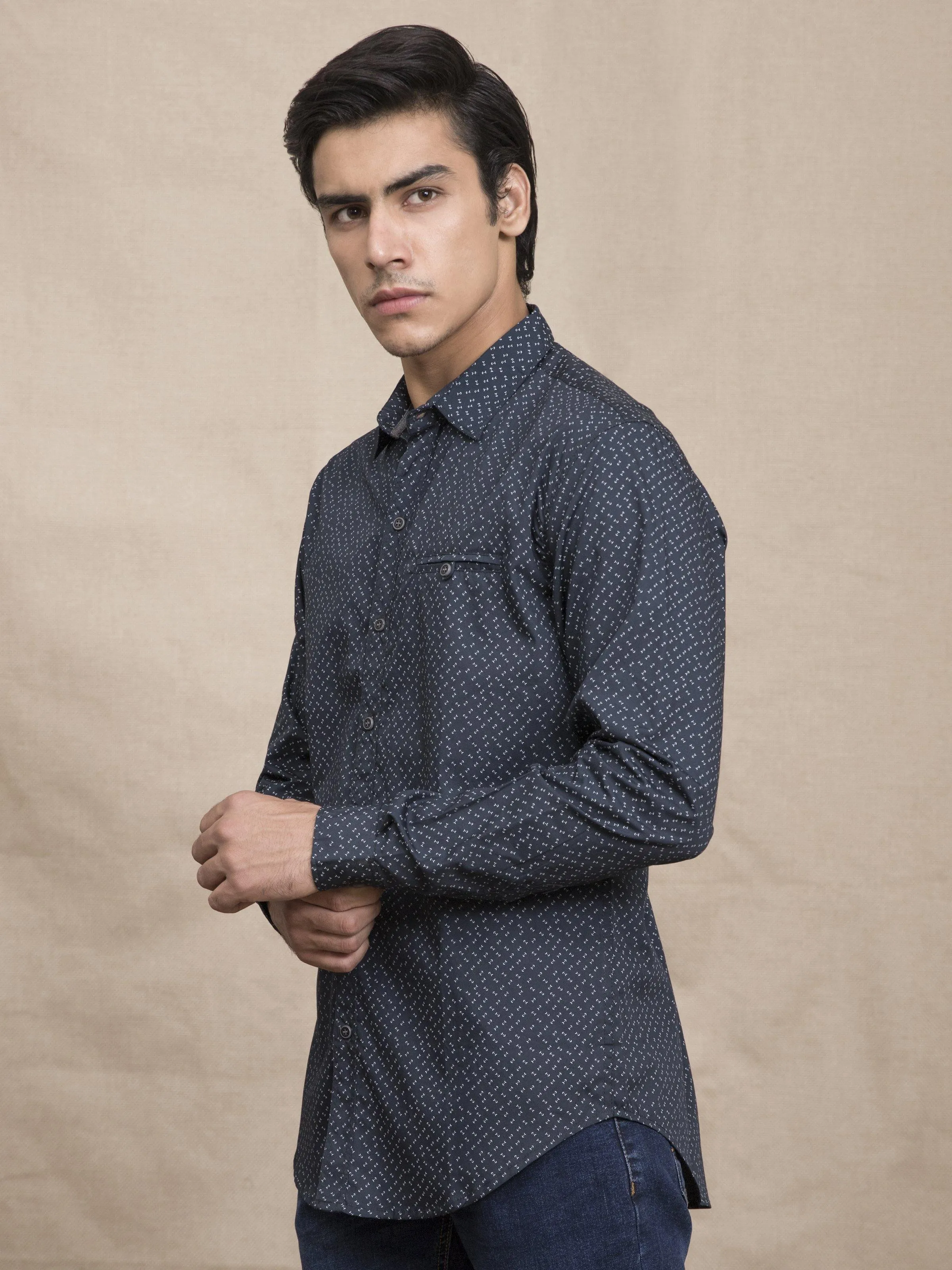 CASUAL SHIRT NAVY