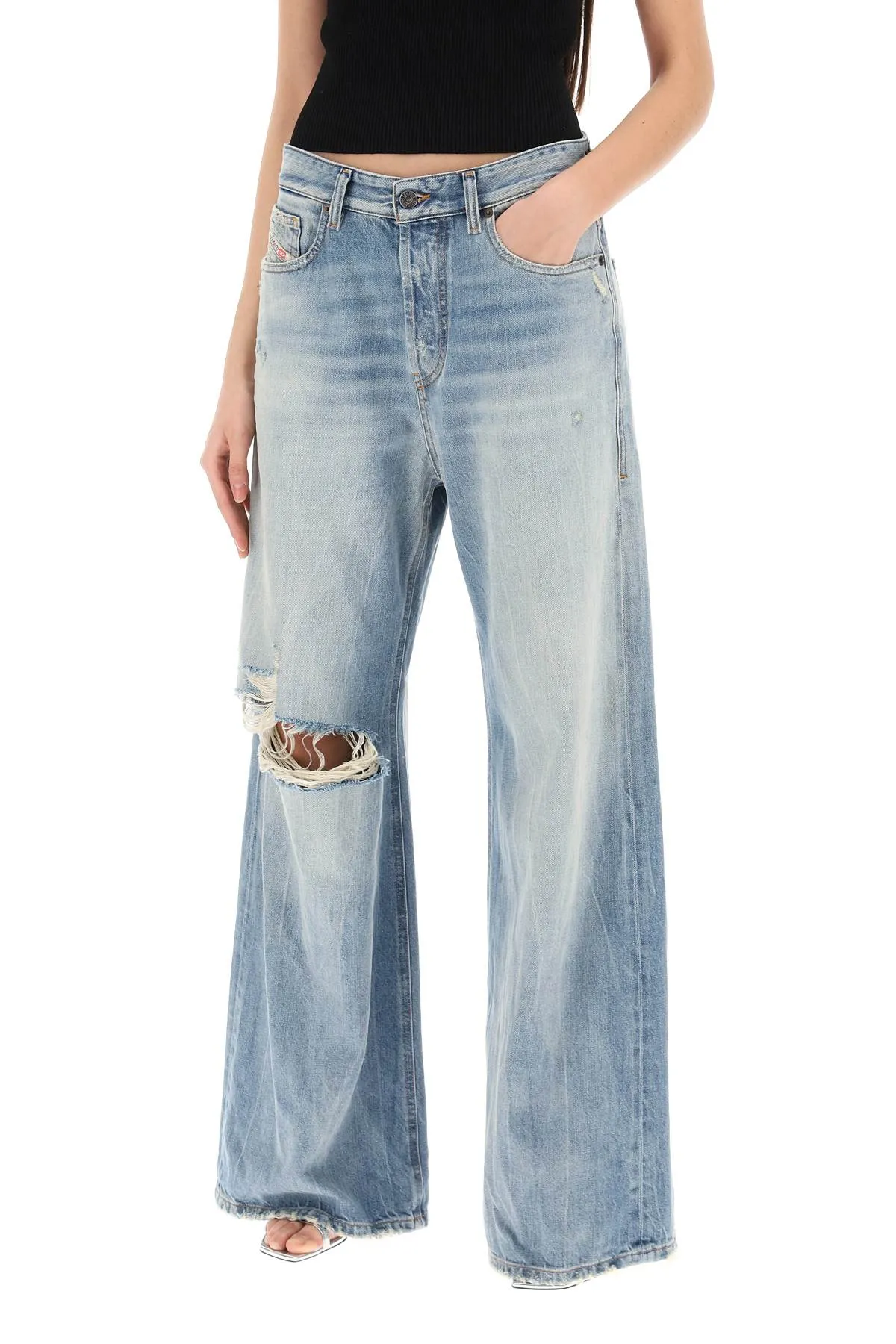 d-sire wide leg jeans