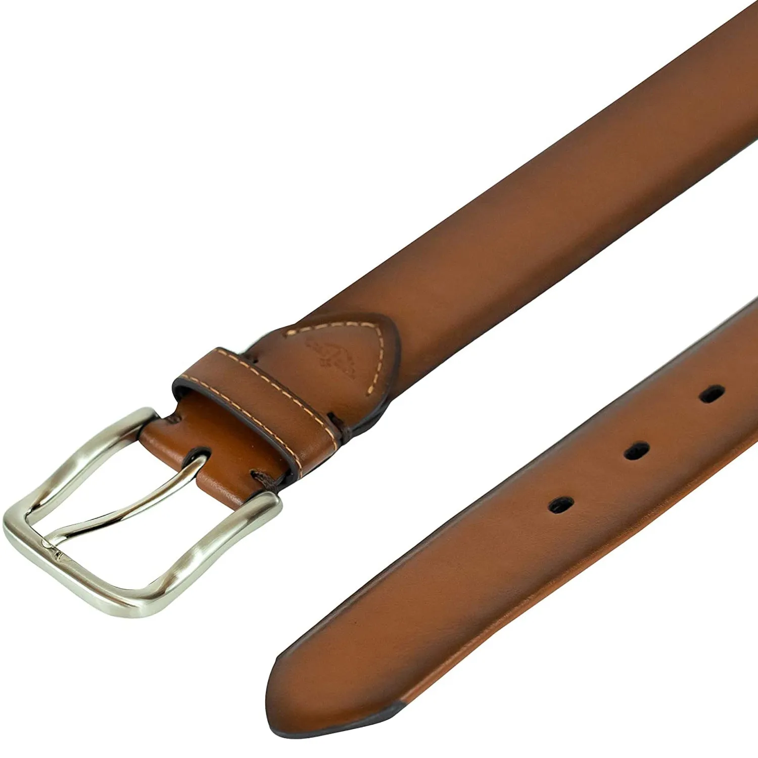 Dockers Men's Leather Casual Belt | Color Tan Casual