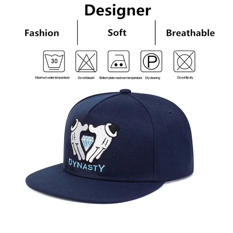 Dynasty Diamond Navy Blue Snapback Cap