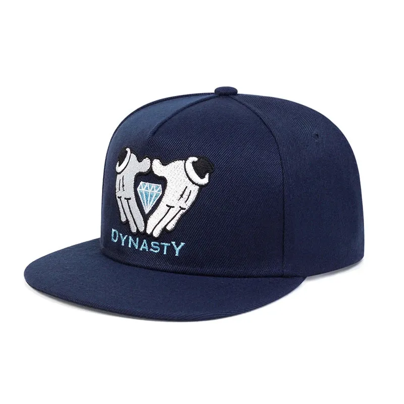 Dynasty Diamond Navy Blue Snapback Cap