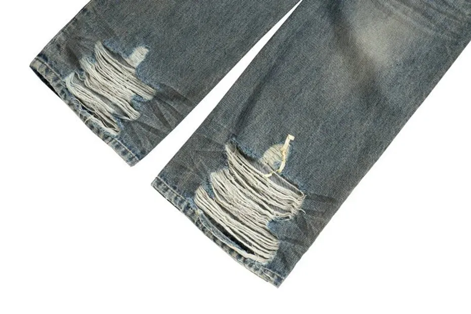 'Heritage' Faded Baggy Denim Jeans