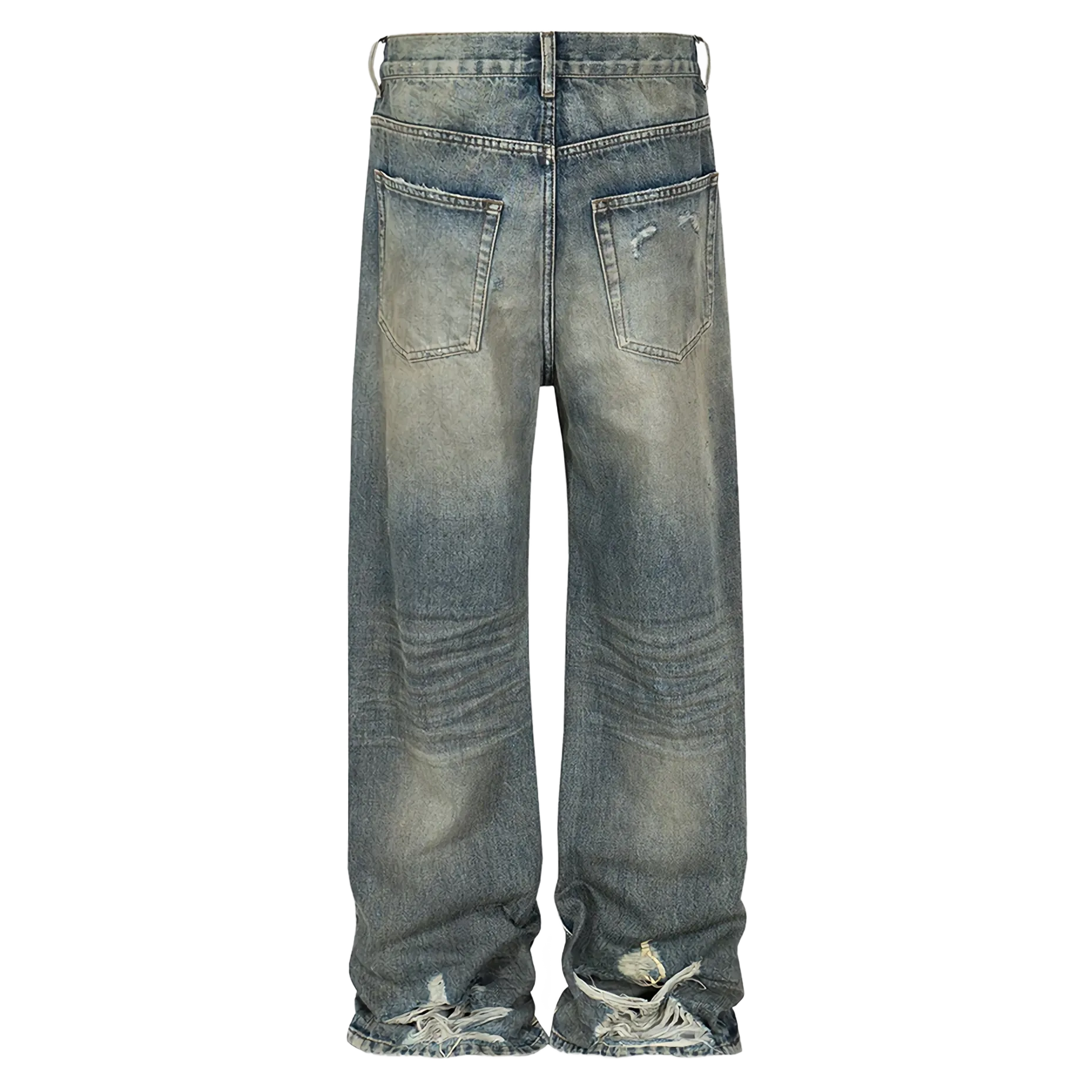 'Heritage' Faded Baggy Denim Jeans