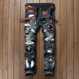 Jap High Quality Vintage Pencil Men Jeans