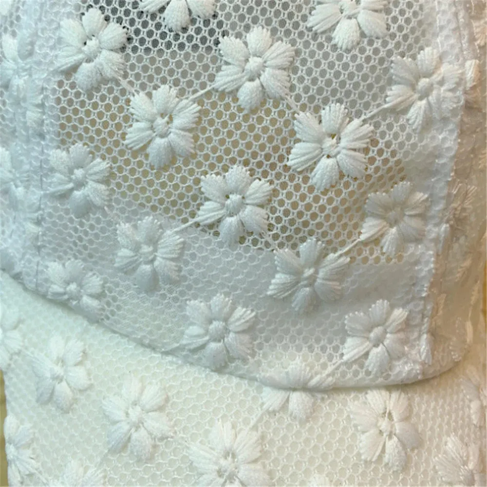 Lace Hat Women Thin Baseball Summer Sunscreen Sun Hollow Breathable Cap Sweet