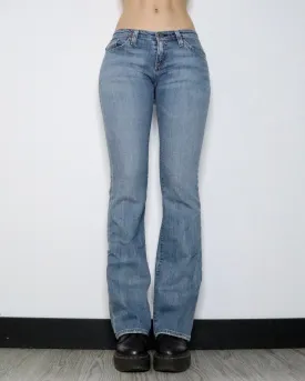 Low Rise Flare Jeans (Small) 