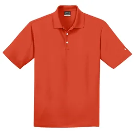 Nike Men's Team Orange Dri-FIT Micro Pique Polo