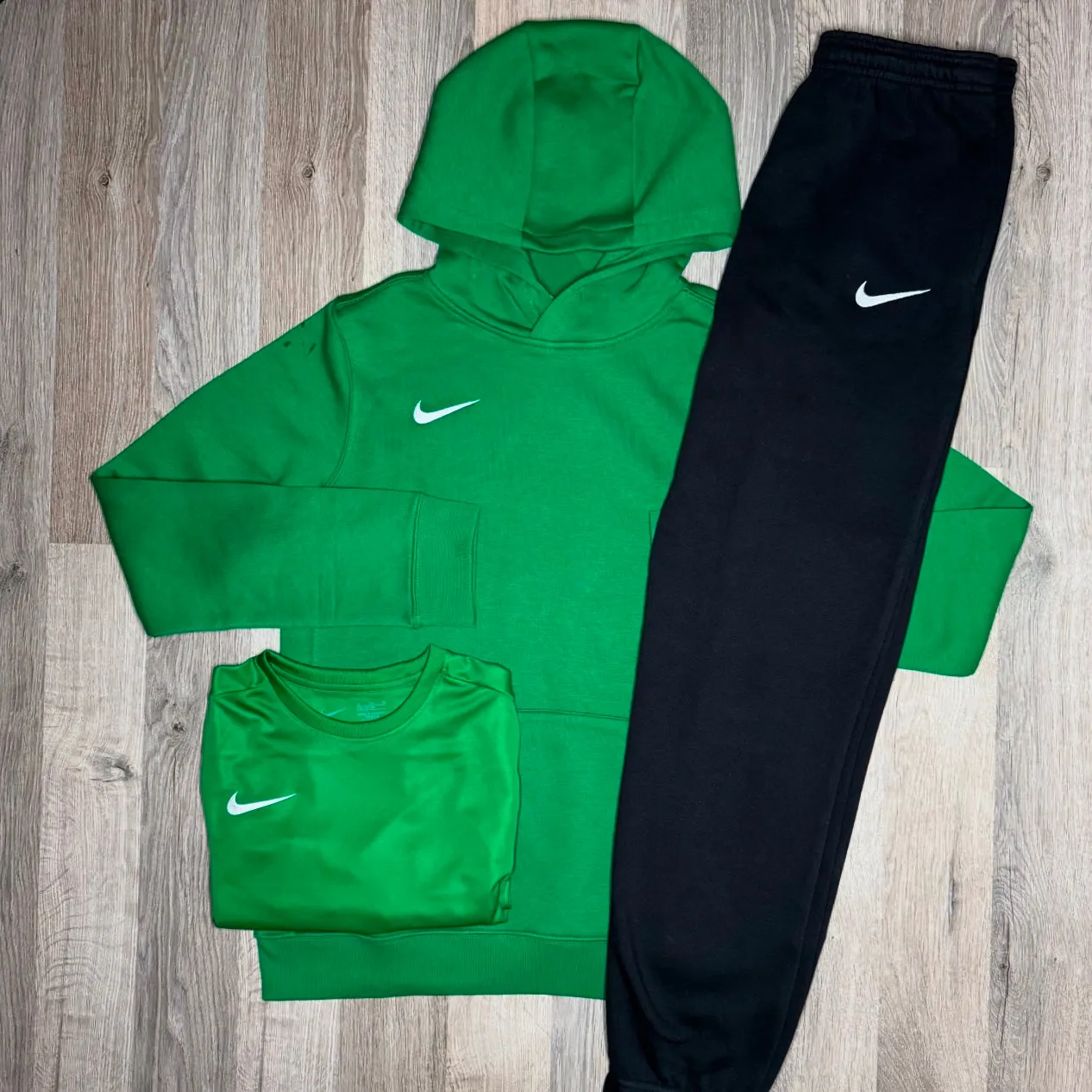 Nike Park 3 Piece Set - Green (Junior)