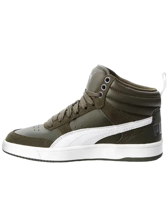 Puma scarpa sneakers da uomo Rebound Street V2 363715 09 verde foresta