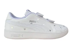 Puma sneakers da bambina Smash v2 L Studs V PS 374844 02 white