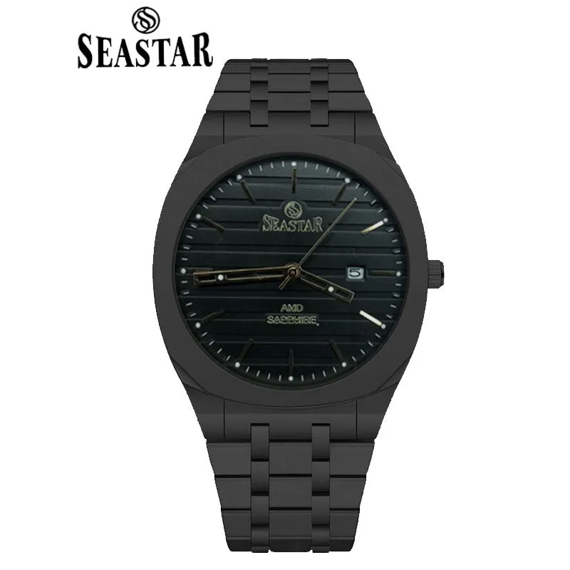 SEASTAR Original Brand Stainless Steel Band Wrist Watch For Men With Brand (Box & Bag)-2410