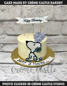 Snoopy Cake