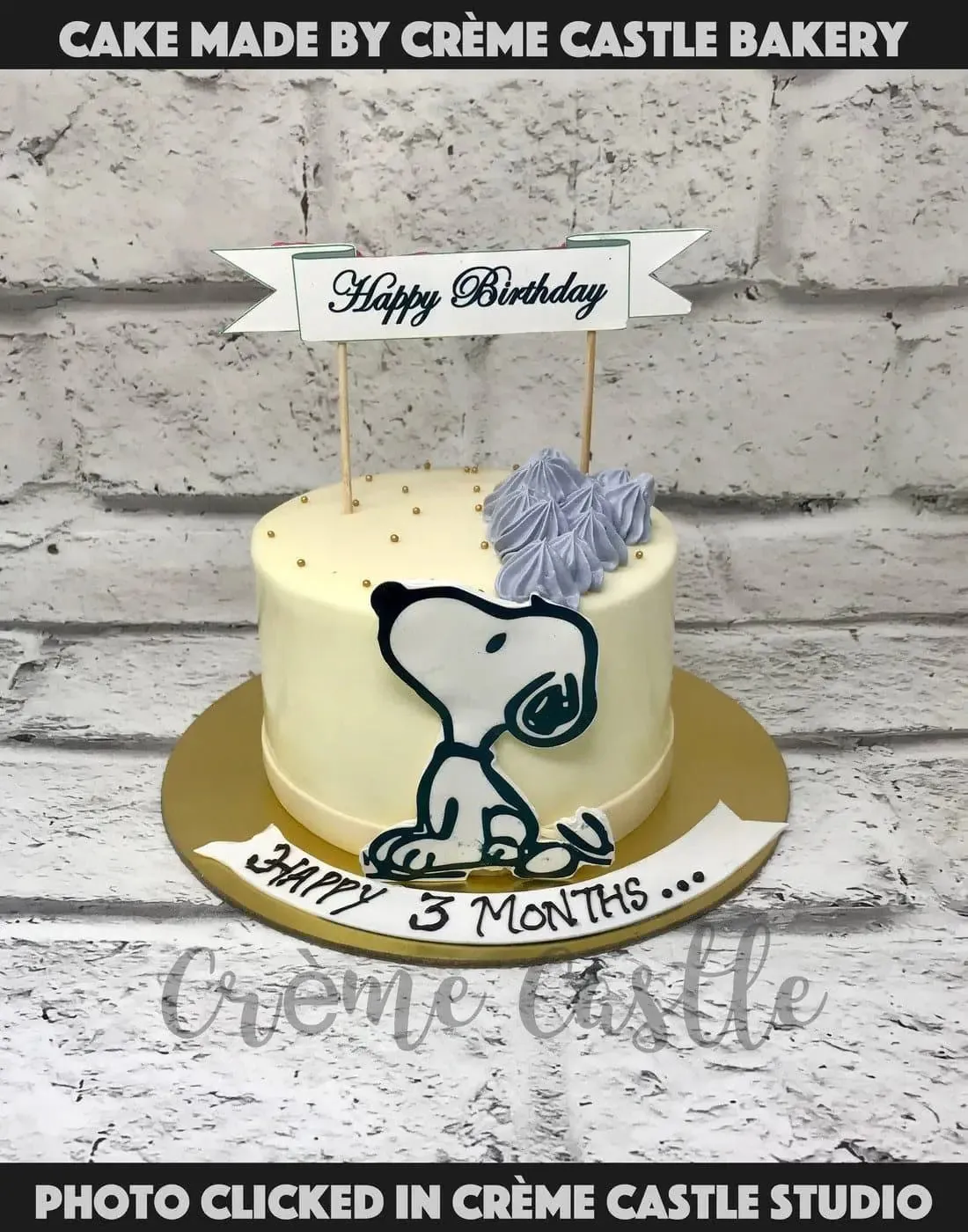 Snoopy Cake