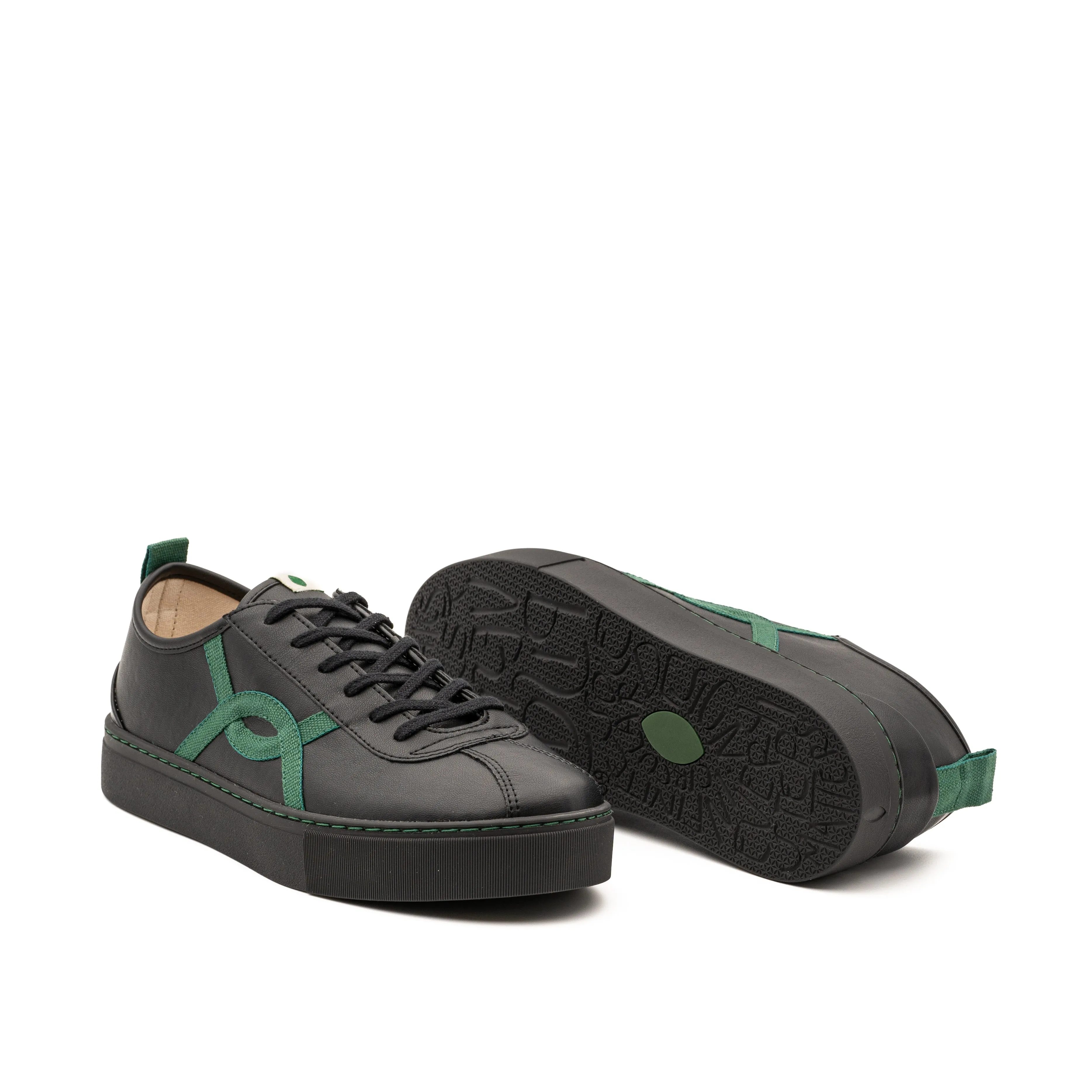 Vegan sneaker black of corn KAF010