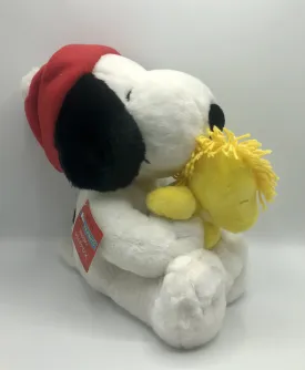 Vintage Hallmark Peanuts Snoopy & Woodstock Plush Toy /b