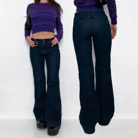 Y2K Flared Denim Trouser Jeans