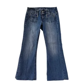 Y2K Low Rise Flare Jeans (M/L)